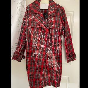 Forever21 Vynyl Trench Coat